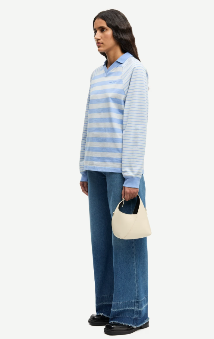 Saella Polo 11415 in Bel Air Stripe