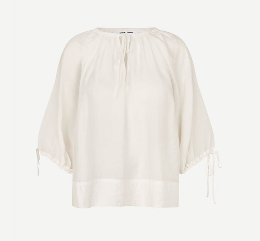 Samateran SS Blouse 15754 in Egret