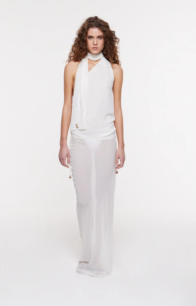 June Top in Ivory