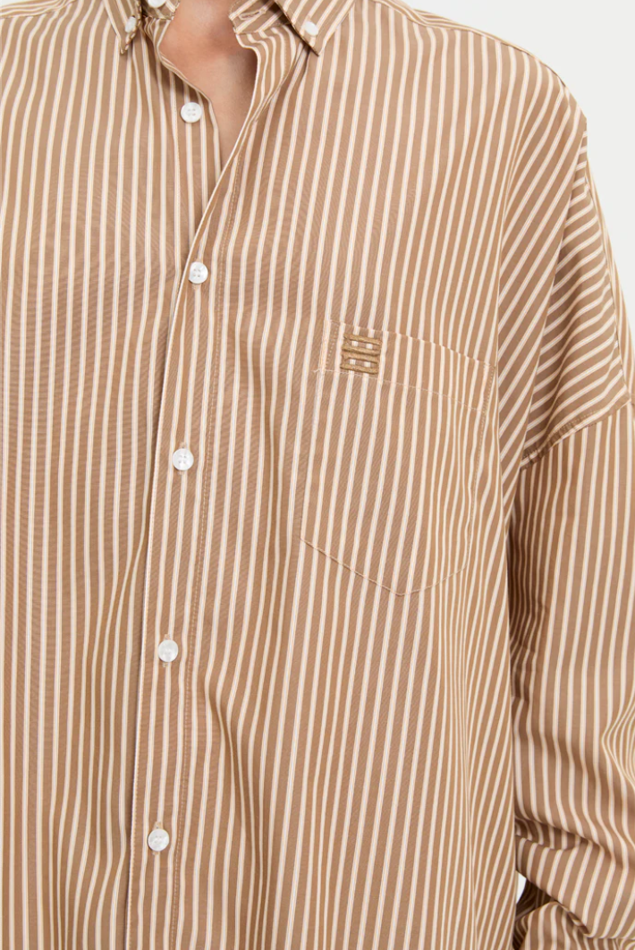 Nate Shirt in Brown