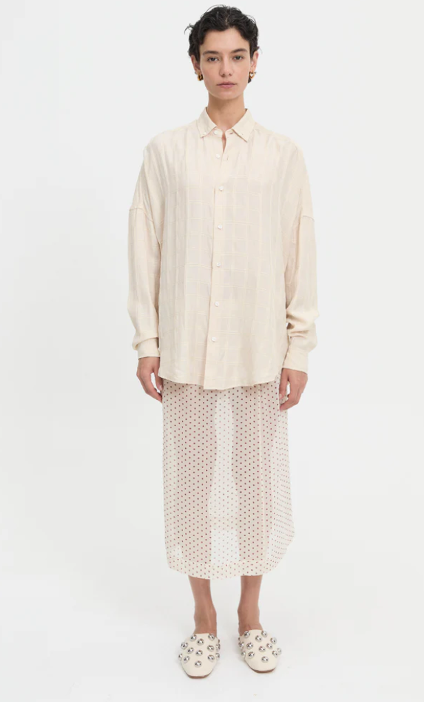 Tommy Shirt in Cream