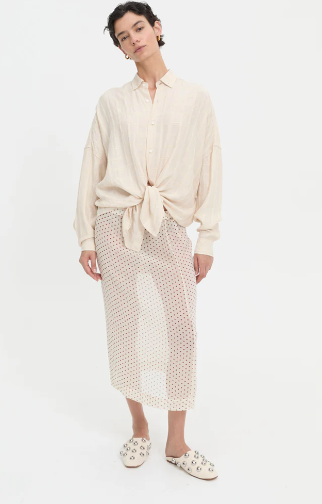 Tommy Shirt in Cream