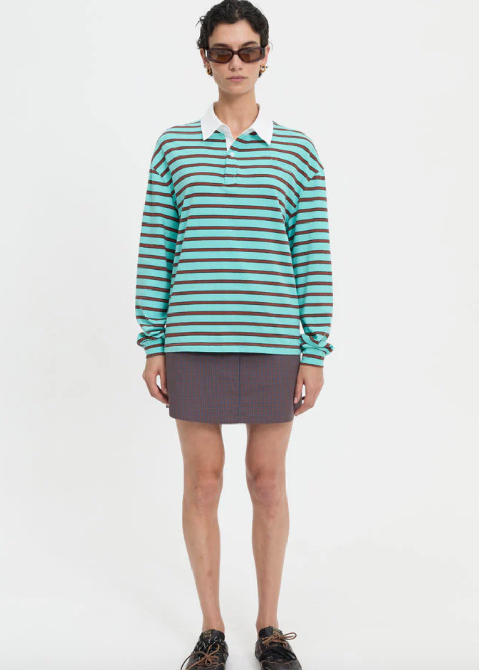 Ellie Polo in Turquoiuse