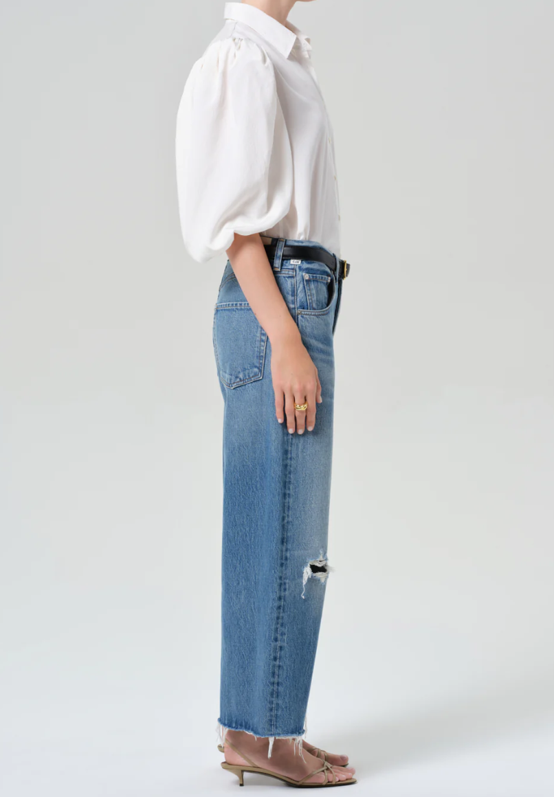 ayla raw hem crop in solano