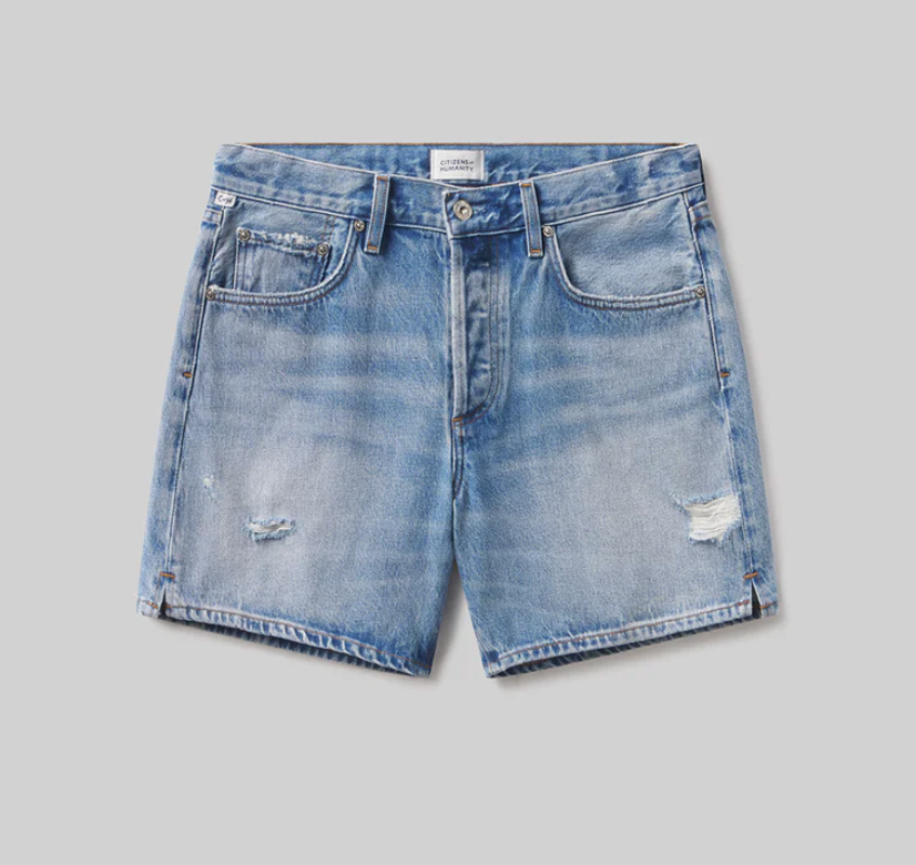 Billie Relaxed Short in Sparrow