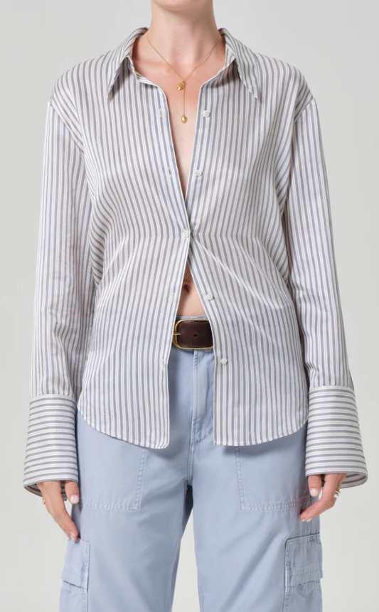 Camilia Shirt in Mirada Stripe