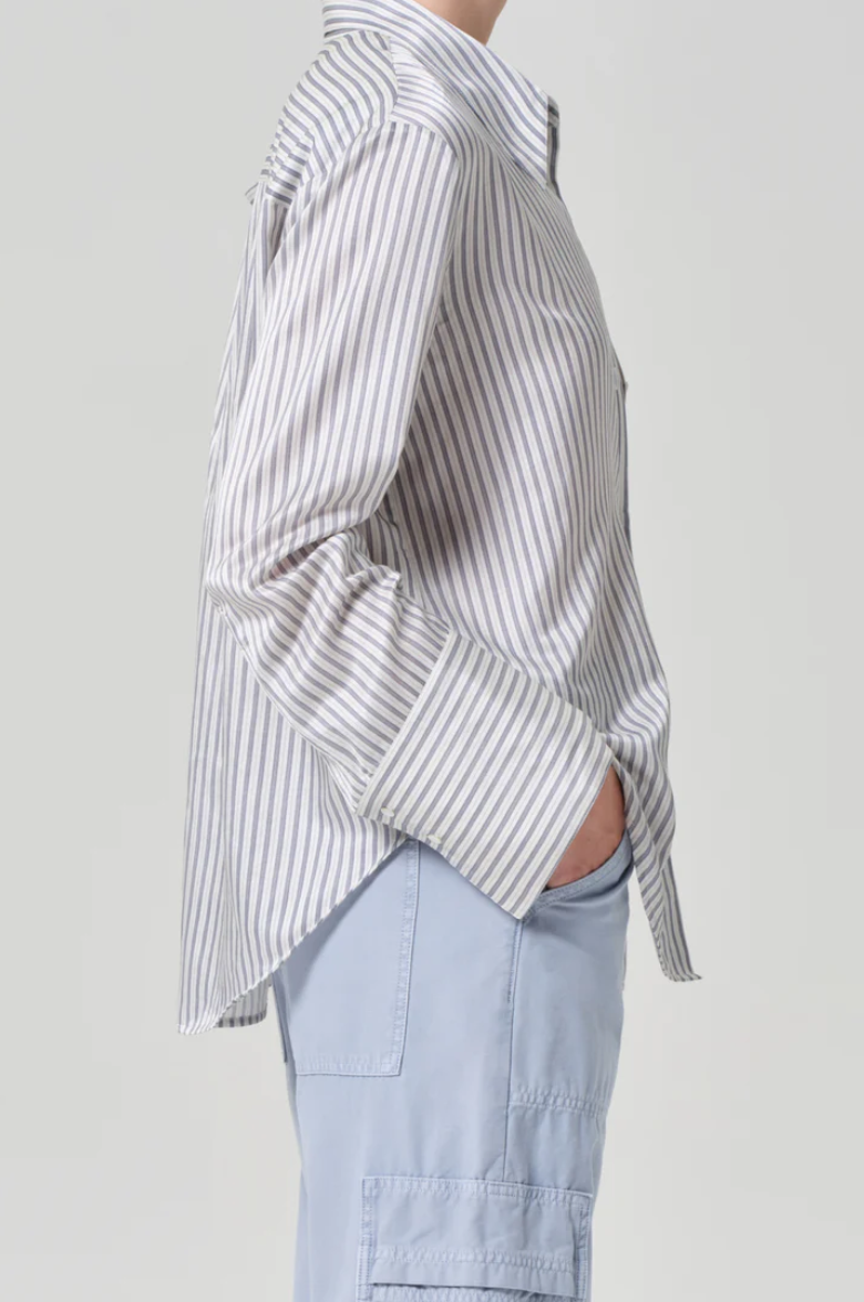Camilia Shirt in Mirada Stripe