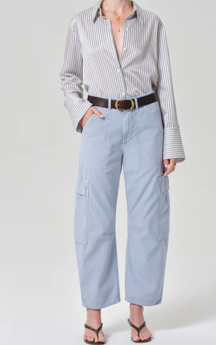 Camilia Shirt in Mirada Stripe