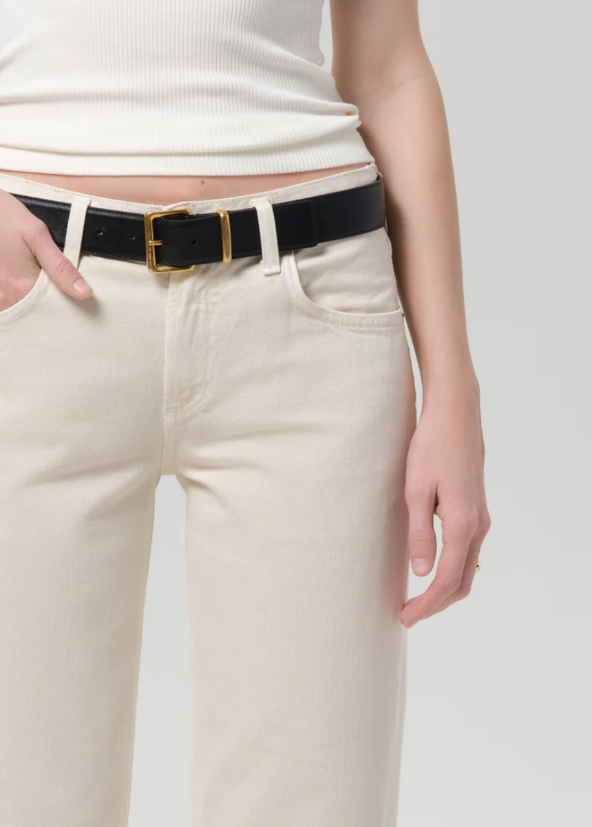 Faye Vintage Straight in Almond