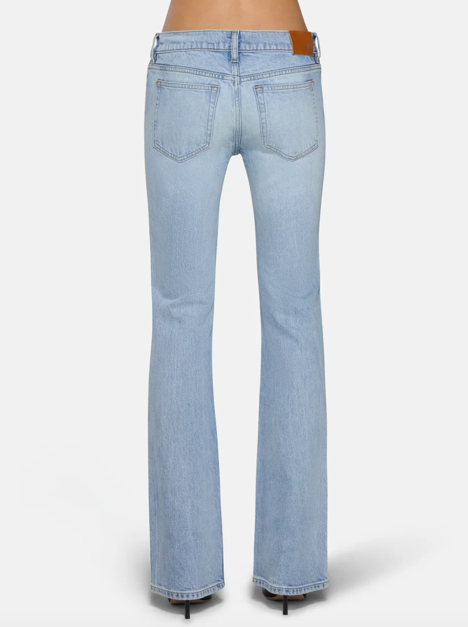 Maria Mid Rise Bootcut in Drift