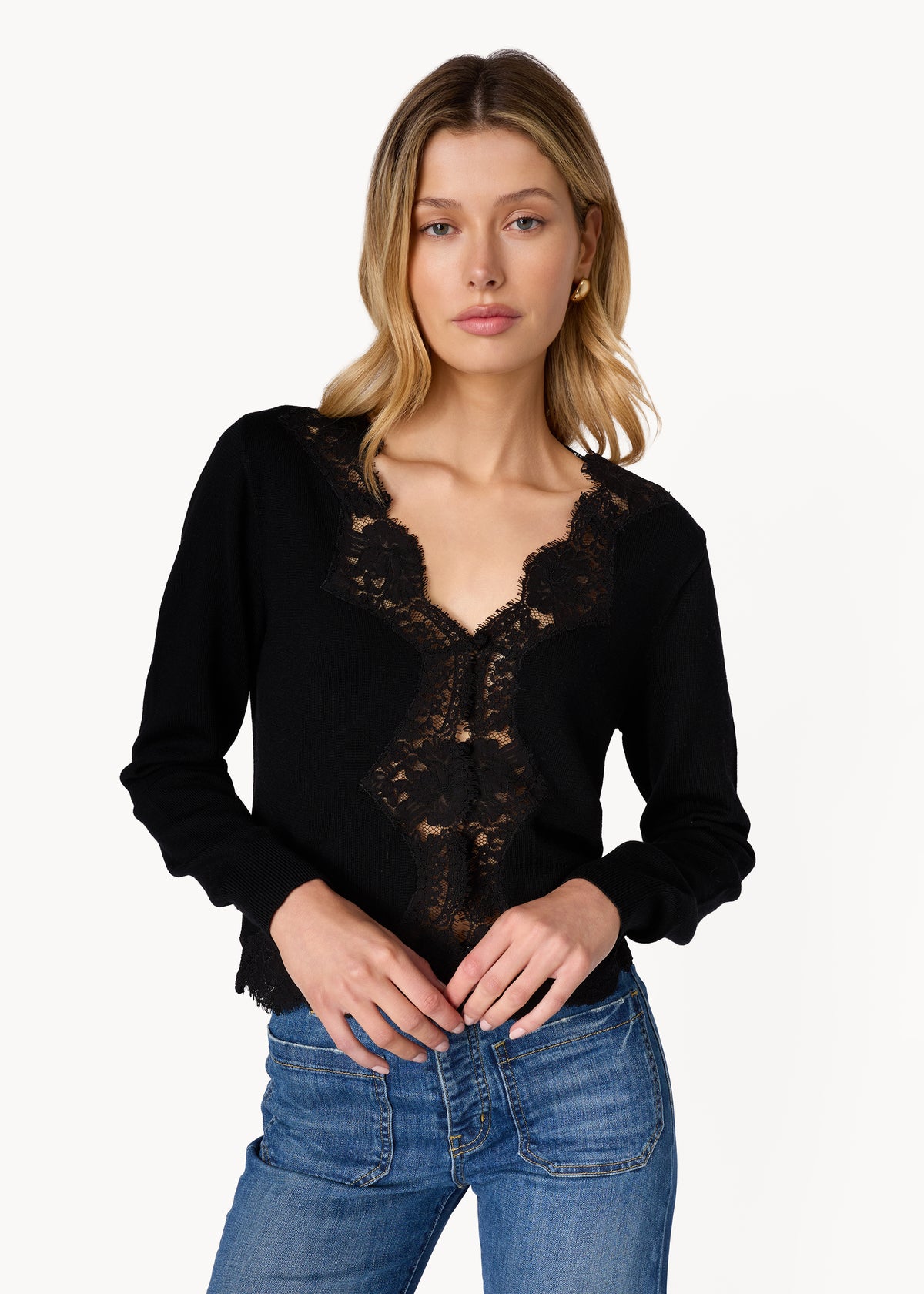 Sanders V Neck Cardigan