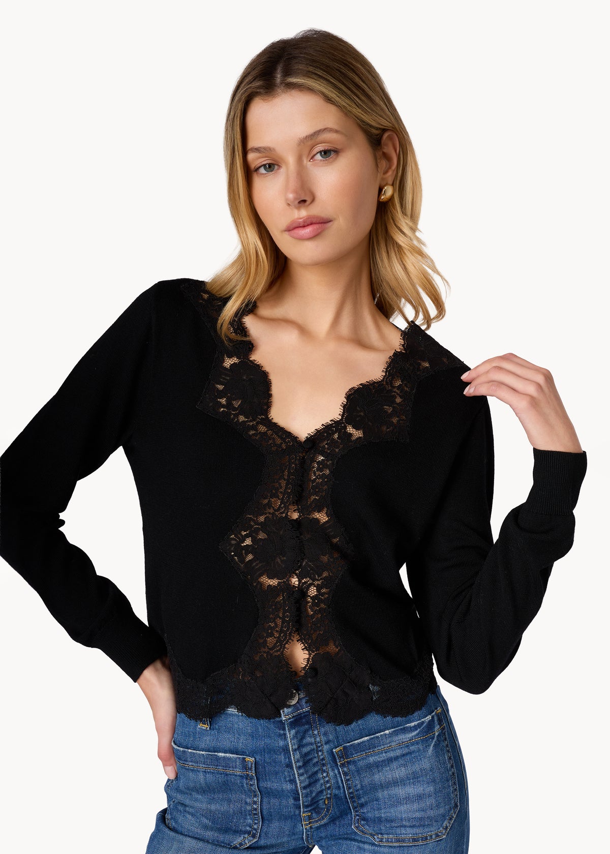 Sanders V Neck Cardigan