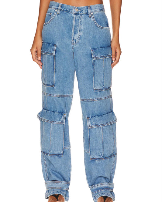 Lex Denim Cargo Jeans