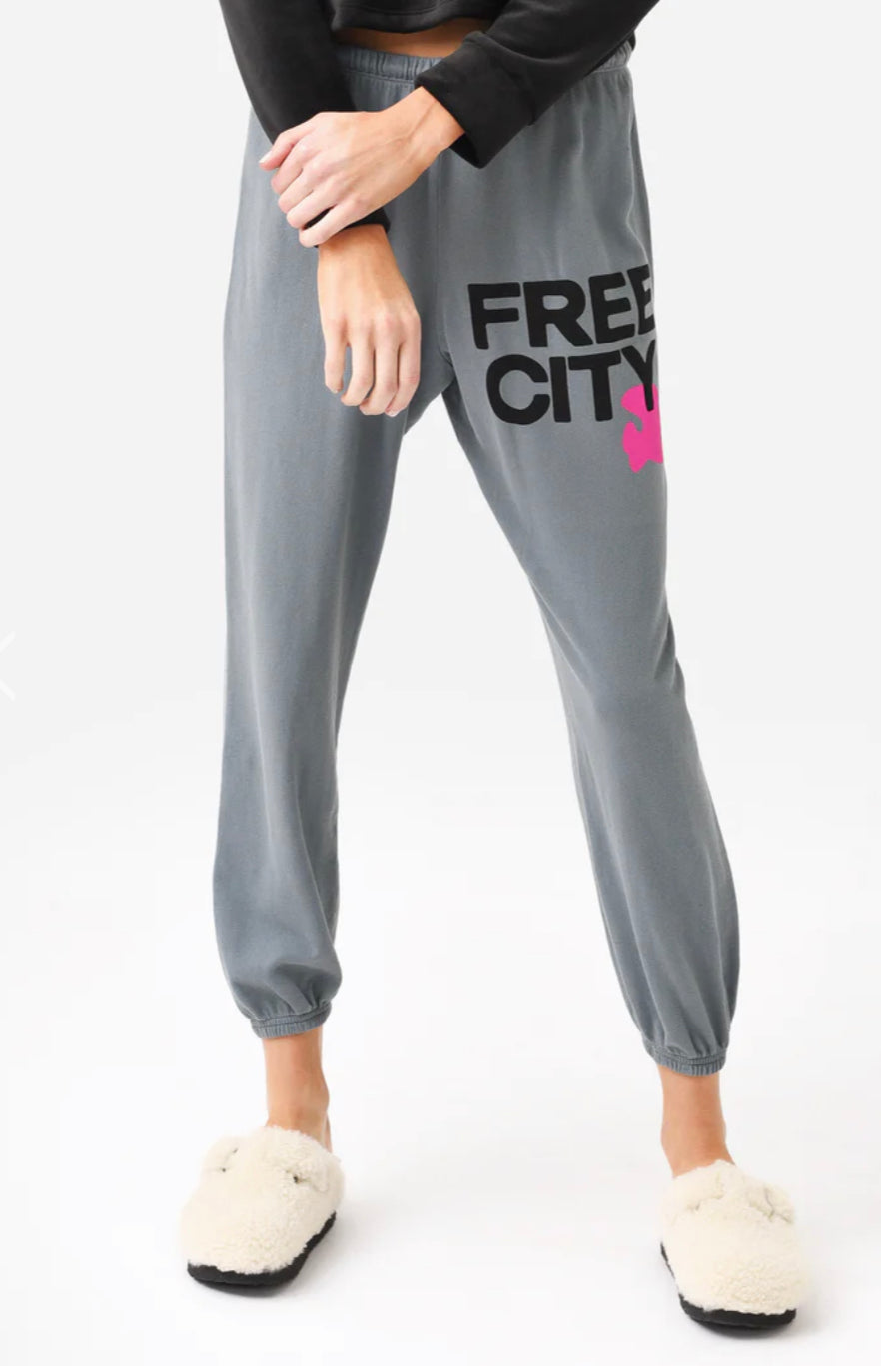 Grey free 2024 city sweatpants