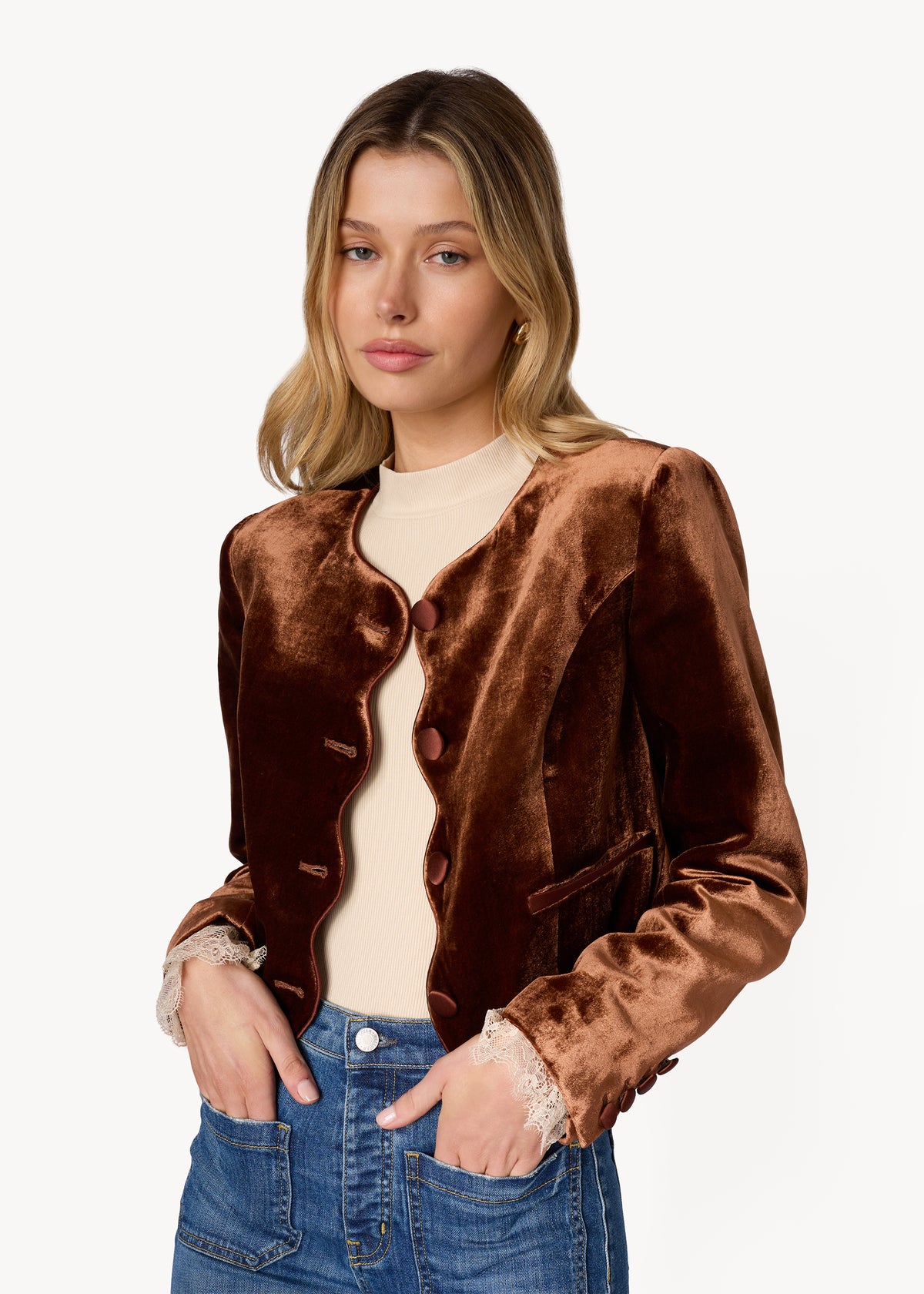Apollonia Velvet Blazer