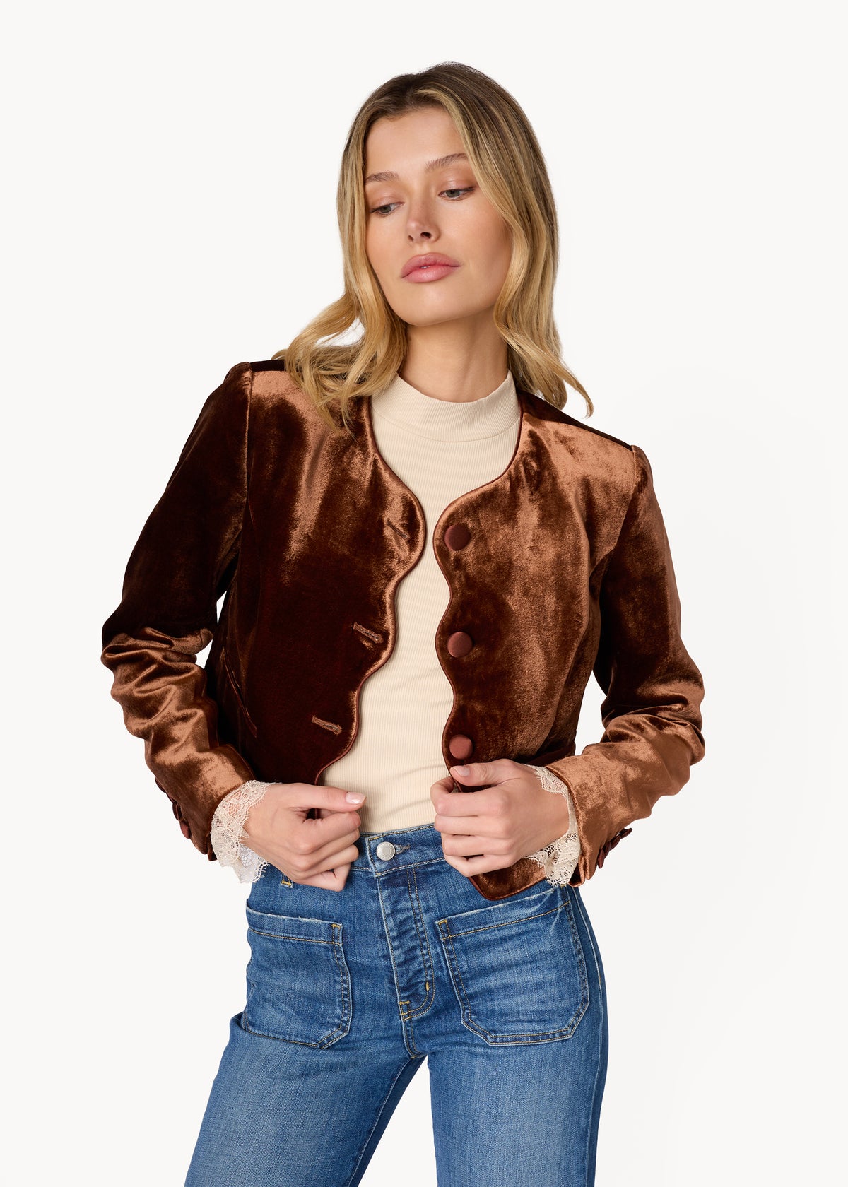 Apollonia Velvet Blazer