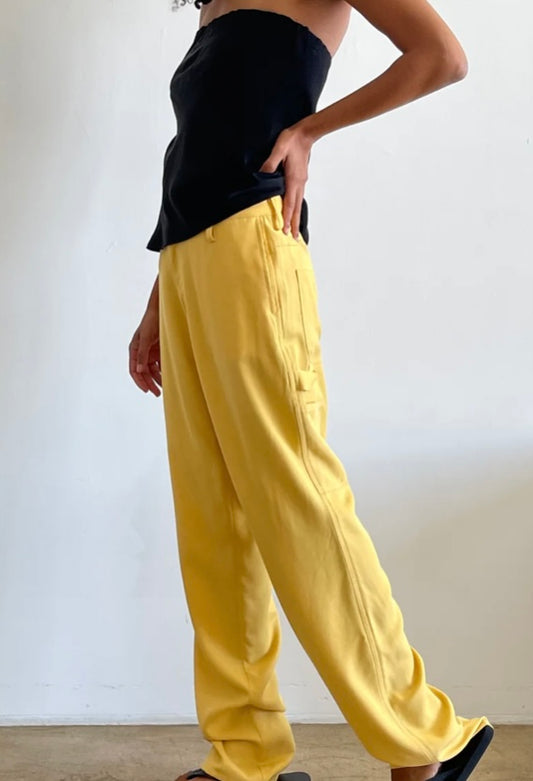 Donni Twill Carpenter Pant Yellow