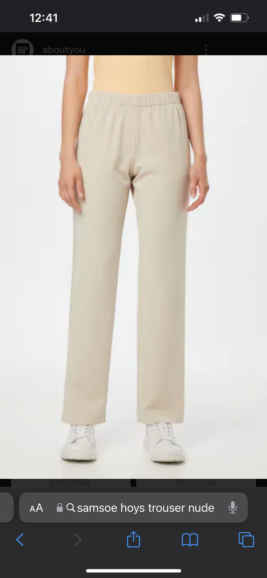 Samsoe Hoys Trouser NUDE